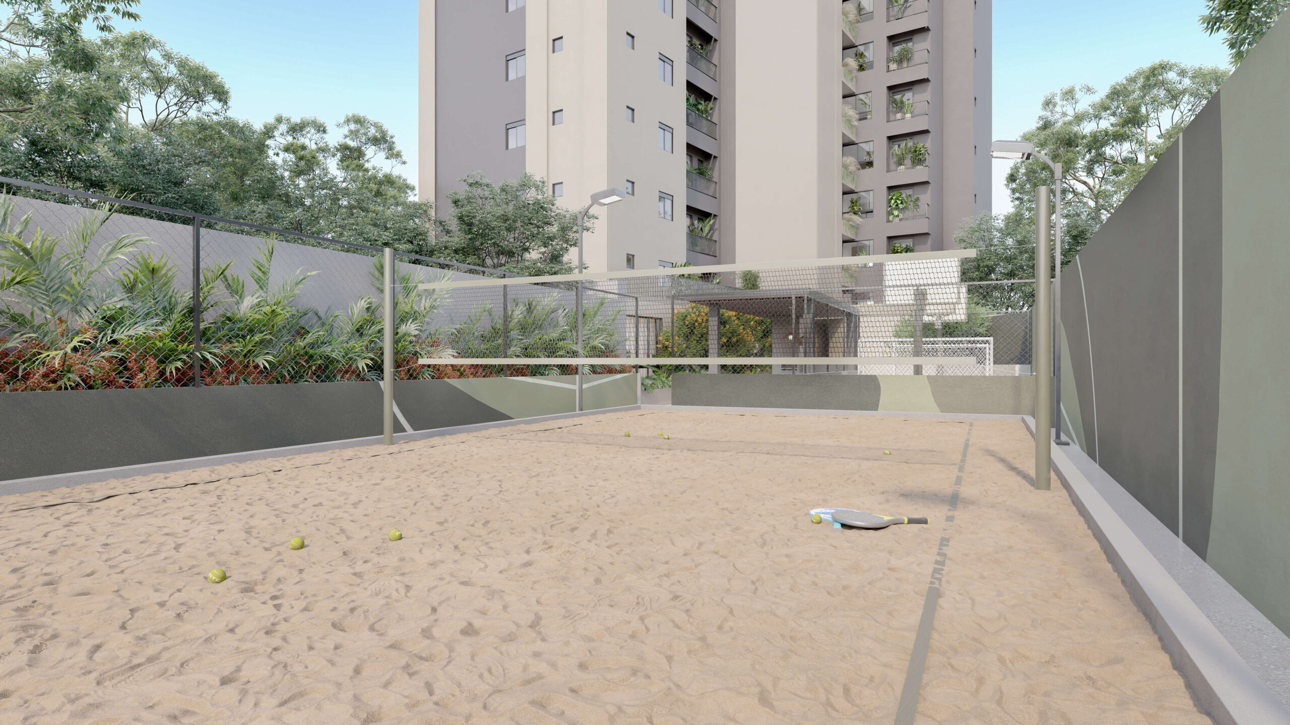 QUADRA DE BEACH TENNIS